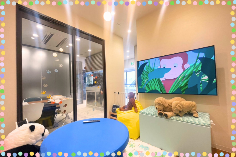 【お子様連れのお客様へ】キッズスペースご利用いただけます!